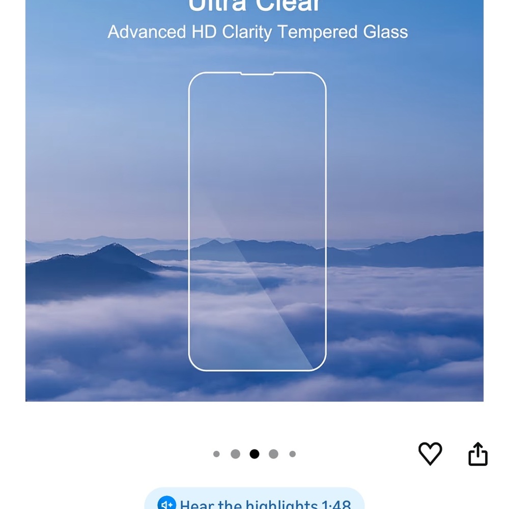 Ailun Tempered Glass Screen Protector Set - Picture 3 of 7